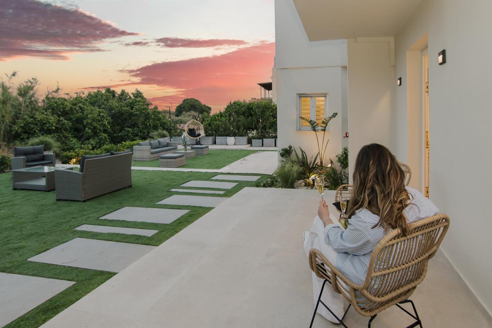 Le Jardin Apartments Kampos Marathokampou Экстерьер фото
